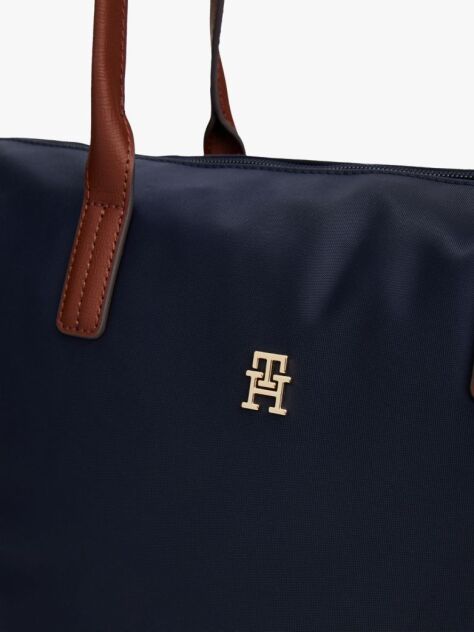 Blue TH Monogram Tote Bag  Women