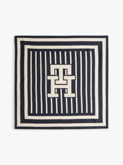 Blue Chic Pure Silk Twill Square Scarf  Women