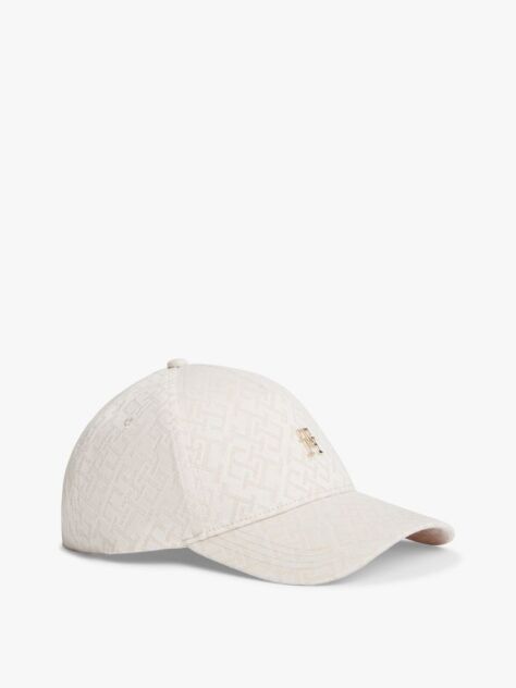 Μπεζ TH Monogram Καπέλο Baseball  Γυναίκες