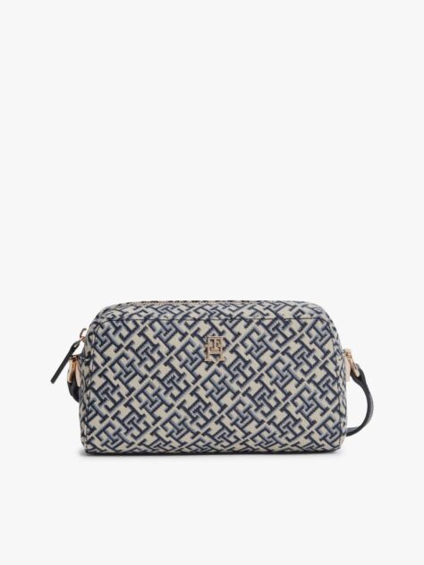 Multi TH Monogram Jacquard Crossbody Camera Bag  Women