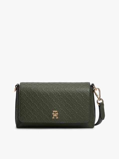 Πράσινο Hilfiger Icon Τσάντα Χιαστί  Γυναίκες