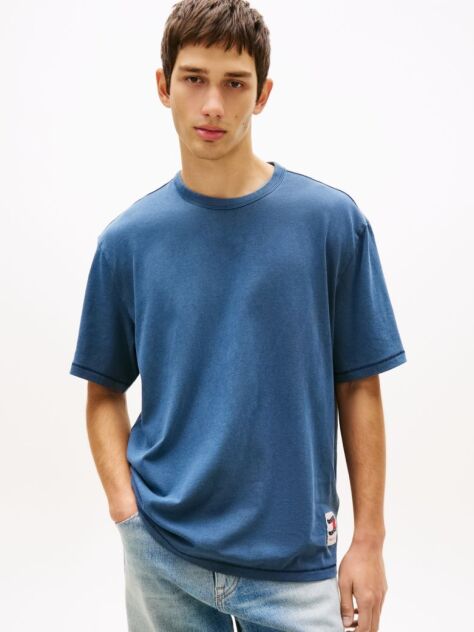 Blue Back Logo Relaxed Jersey T-Shirt  Men