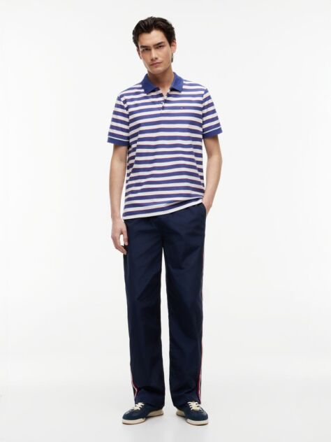 Multi Regular Fit Stripe Jersey Polo Shirt  Men