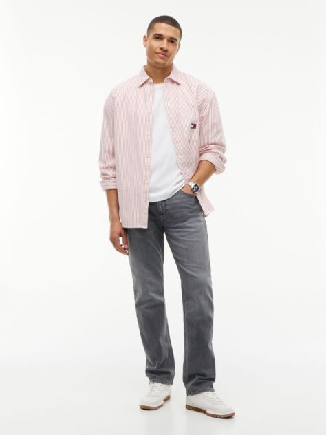 Denim Ryan Slim Straight Whiskered Jeans  Men