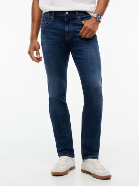 Denim Scanton Slim Faded Whiskered Jeans  Men