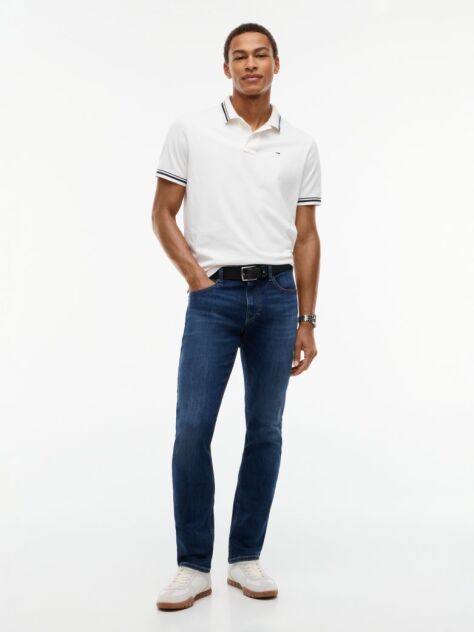 Denim Scanton Slim Faded Whiskered Jeans  Men