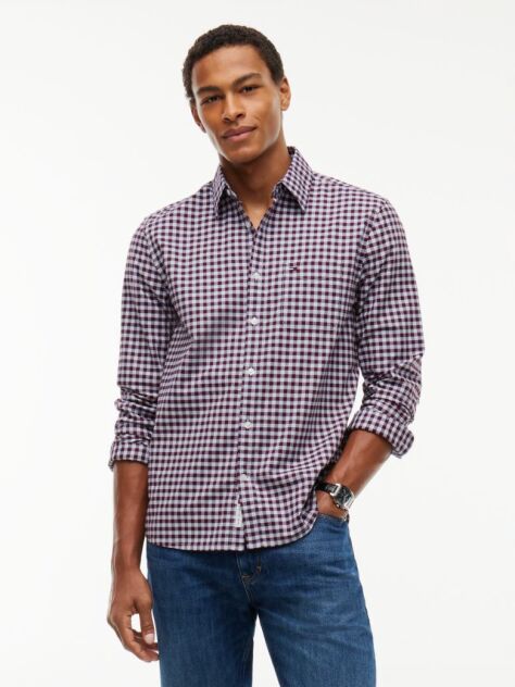 Multi Regular Fit Check Oxford Shirt  Men