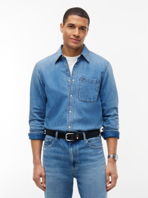 Denim Denim Πουκάμισο Σε Κανονική Γραμμή  Άνδρες
