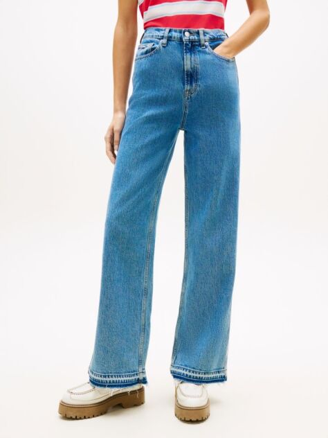 Denim Ψηλόμεσο Τζιν Claire Σε Φαρδιά Γραμμή  Γυναίκες