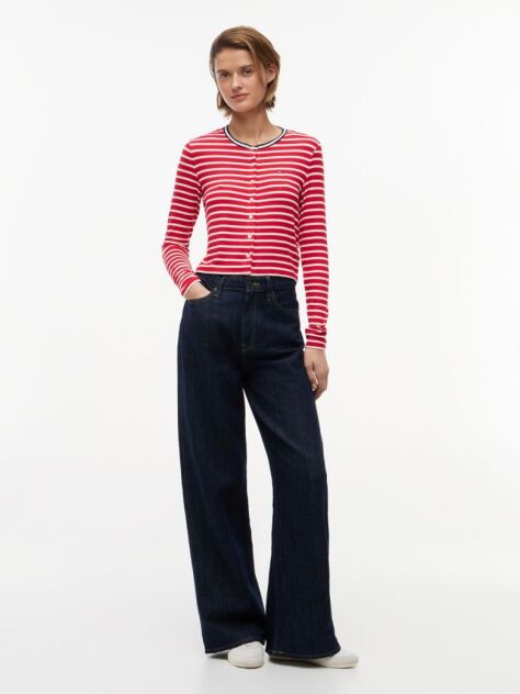 Multi Slim Jersey Cardigan  Women