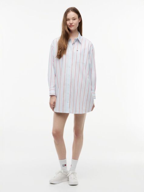 Multi Stripe Shirt Dress  Women