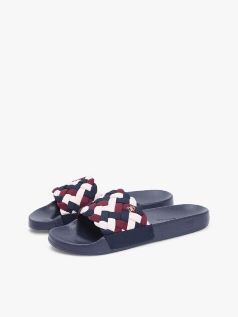 Multi Braided Pool Slides  Women