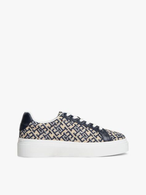 Μπλε Sneakers Με Μονόγραμμα TH  Γυναίκες