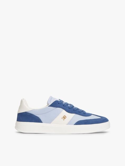 Multi TH Monogram Mixed Texture Trainers  Women