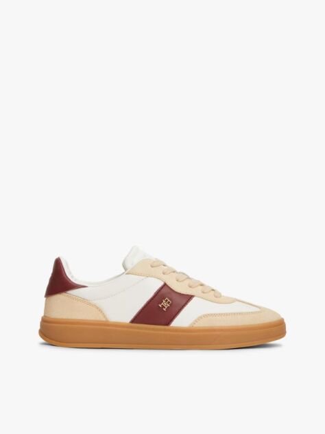Multi TH Monogram Mixed Texture Trainers  Women