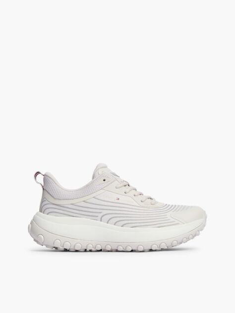 Grey Outdoor Jacquard Knit Sneakers  Women