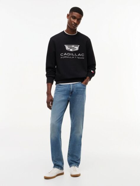 Black TH x Cadillac Formula 1® Team Logo Sweatshirt  Unisex