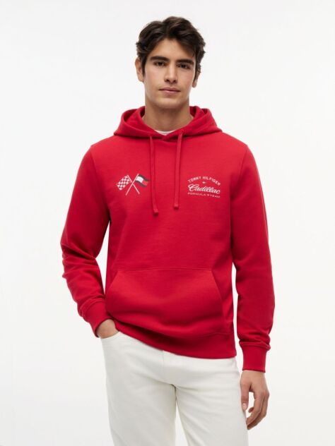 Red TH x Cadillac Formula 1® Team Back Graphic Hoody  Unisex