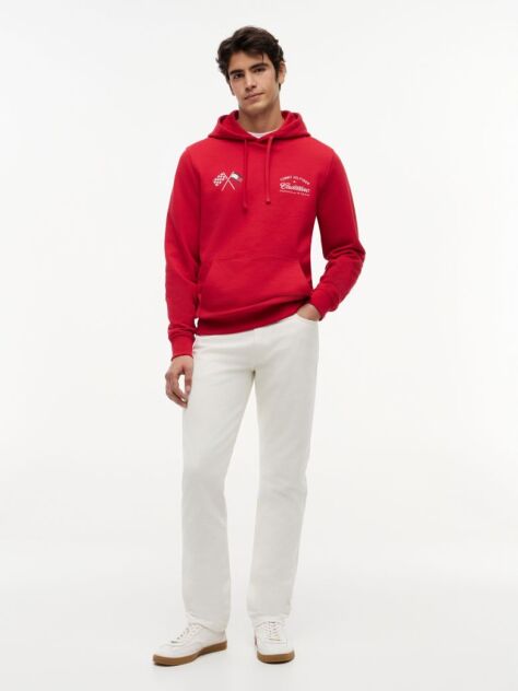 Red TH x Cadillac Formula 1® Team Back Graphic Hoody  Unisex