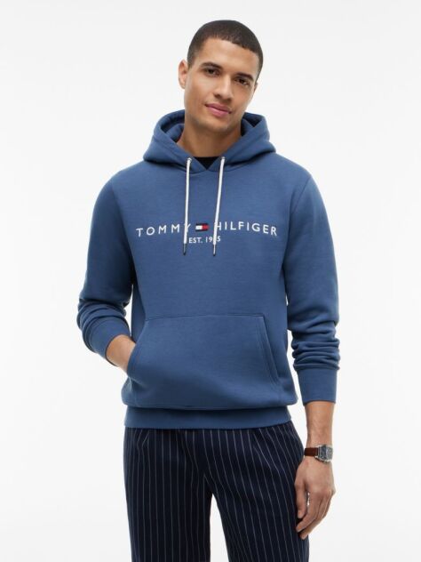 Blue Flex Logo Hoody  Men