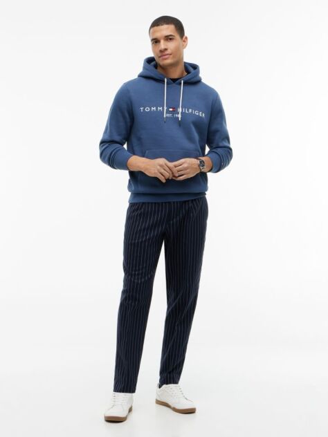 Blue Flex Logo Hoody  Men