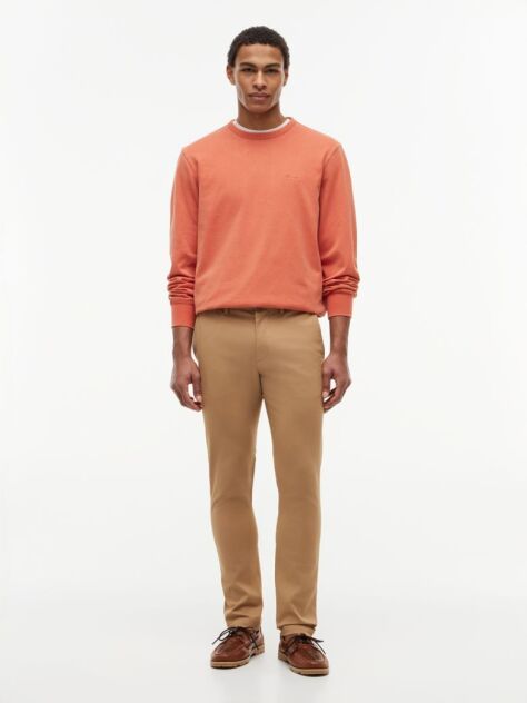 Brown Bleecker Slim Chinos  Men
