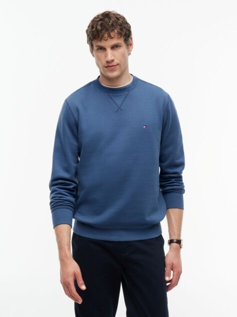 Blue Essential Fleece Sweatshirt  Men