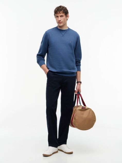 Blue Essential Fleece Sweatshirt  Men