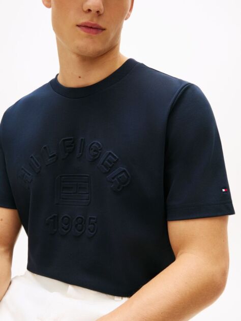 Blue Classic Tonal Logo T-Shirt  Men