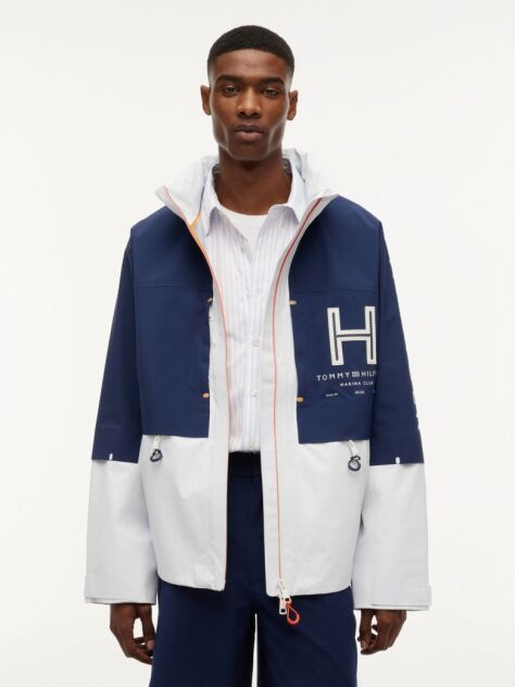 Multi Waterproof Colour-Blocked Regatta Windbreaker  Men