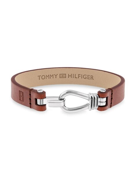 Brown Brown Leather Bracelet  Unisex