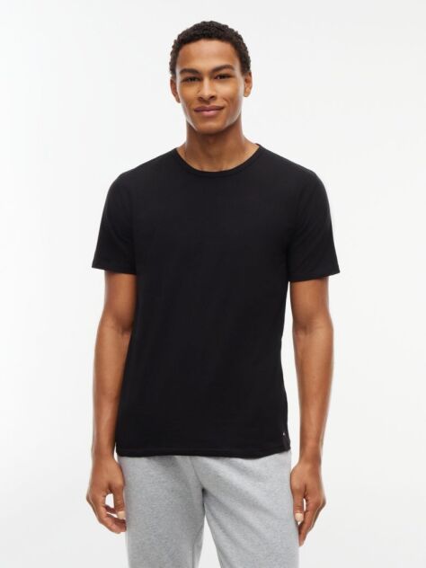 Black 3-Pack Premium Essential Lounge T-Shirts  Men