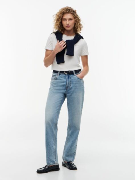 Άσπρο 1985 Collection T-Shirt Με Κλασική Λαιμόκοψη  Γυναίκες