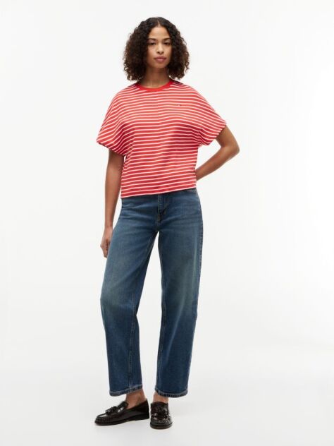 Multi T-Shirt Με Κλασική Λαιμόκοψη Και Μανίκι Batwing  Γυναίκες