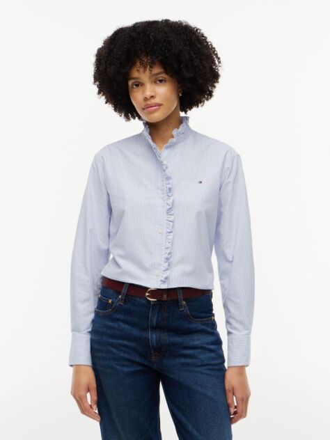 Μπλε Slim Blazer Με Μονή Σειρά Κουμπιών  Γυναίκες