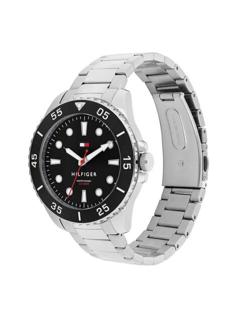 Black Stainless Steel Watch  Men