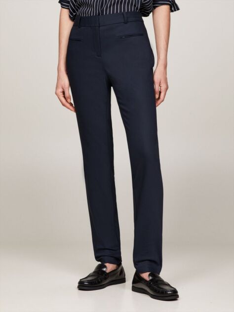 Blue Heritage Slim Fit Pants  Women