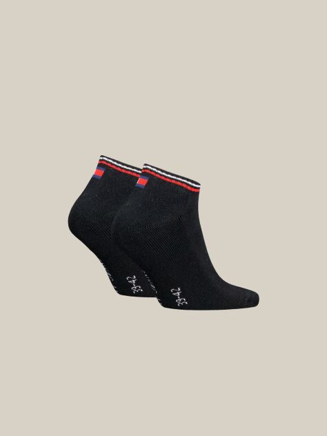 Μαύρο Unisex Κάλτσες - 2 Ζεύγη  Unisex