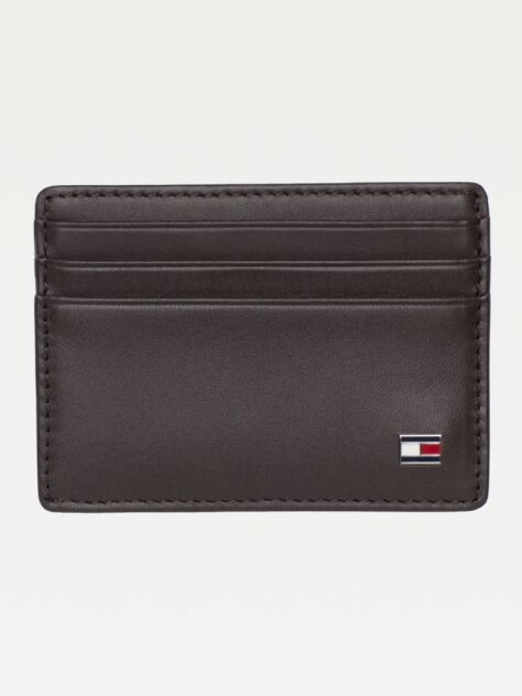 Brown Leather Card Holder  Men