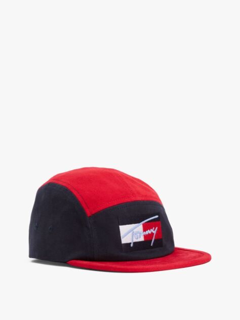 Multi Tommy Script Flag Cap  Kids Unisex
