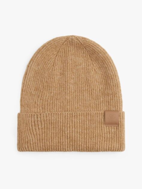 Brown TH Heritage Script Beanie  Women