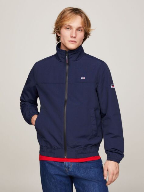 Blue Essential Bomber Jacket  Men