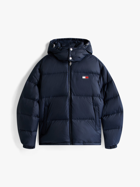 Blue Water Repellent Ripstop Alaska Puffer Jacket  Men