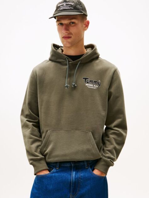 Πράσινο Terry Hoody Με Λογότυπο  Άνδρες