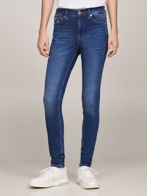 Denim Nora Mid Rise Skinny Faded Jeans  Women
