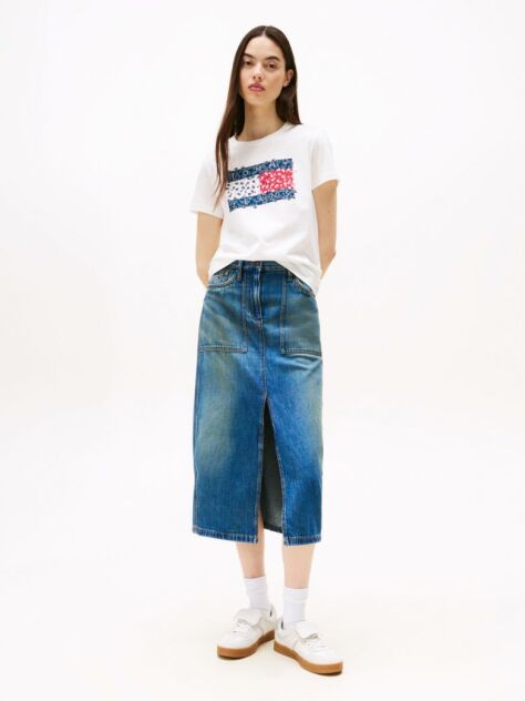 Denim Claire Denim Μίντι Φούστα  Γυναίκες