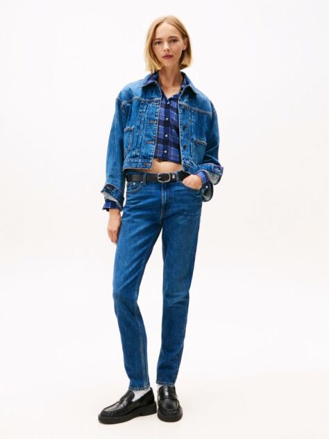 Denim Mid Rise Slim Jeans  Women