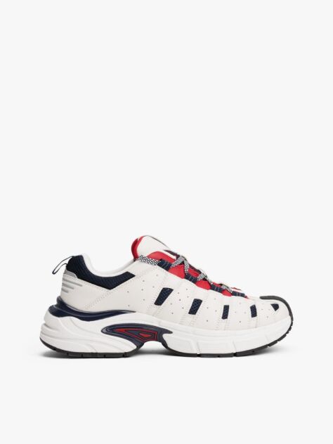 Multi Archive Mixed Texture Cleat Trainers  Men