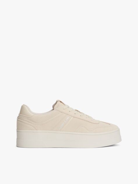Μπεζ The Greenwich Σουέτ Sneakers Με Flatform  Γυναίκες