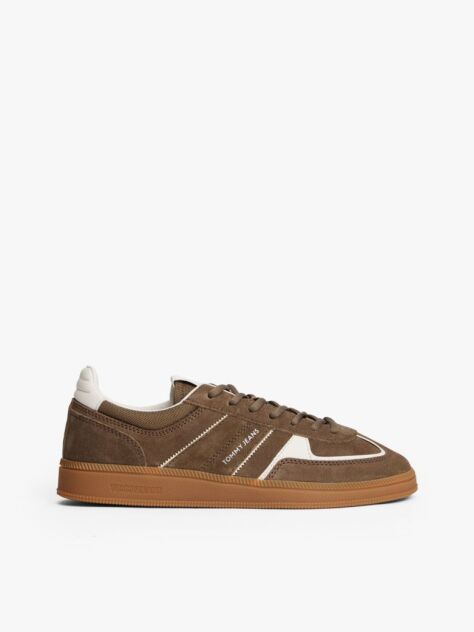 Καφέ The Greenwich Σουέτ Sneakers Με Μίξη Υφών  Γυναίκες